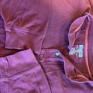 Duluth Trading Co. Maroon Henley LS Shirt size XL. Excellent used condition.